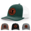 Dark Green/White