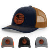 Navy/Brown