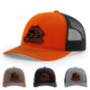 Orange/Black