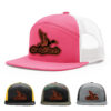 Hot Pink/White