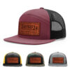 Burgundy/Black