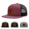 Burgundy/Black