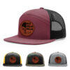 Burgundy/Black