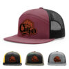 Burgundy/Black