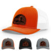 Orange/White
