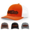 Orange/White