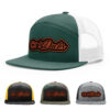 Dark Green/White