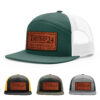 Dark Green/White
