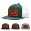 Dark Green/White