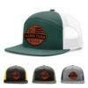 Dark Green/White