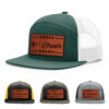 Dark Green/White