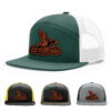 Dark Green/White