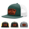 Dark Green/White