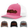 Hot Pink/White