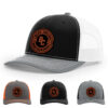 Black/White/Heather Grey