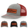 Light Heather Grey/Red
