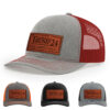Light Heather Grey/Red