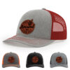 Light Heather Grey/Red