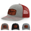 Light Heather Grey/Red