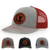 Light Heather Grey/Red