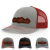 Light Heather Grey/Red
