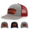 Light Heather Grey/Red