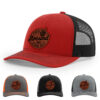 Loden/Black/Black Brim