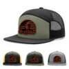 Loden/Black/Black Brim