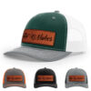 Dark Green/White/Heather Grey