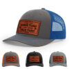 Charcoal/Royal Blue