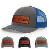 Charcoal/Royal Blue