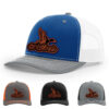 Royal/White/Heather Grey