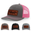 Charcoal/Hot Pink