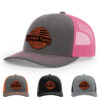 Charcoal/Hot Pink