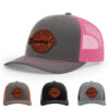 Charcoal/Hot Pink