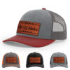 Heather Grey/Charcoal/Cardinal