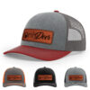 Heather Grey/Charcoal/Cardinal