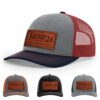 Heather Grey/Cardinal/Navy