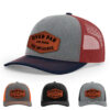 Heather Grey/Cardinal/Navy