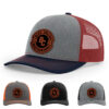 Heather Grey/Cardinal/Navy