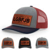 Heather Grey/Cardinal/Navy