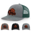 Heather Grey/Dark Green