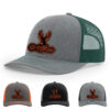 Heather Grey/Dark Green