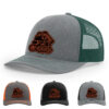 Heather Grey/Dark Green